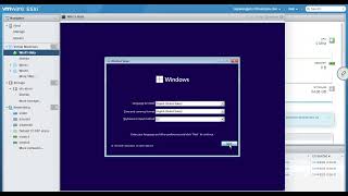 ESXi  Installing Windows 11 [upl. by Esac]