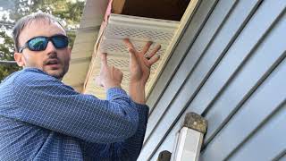 How To Install Soffit and Fascia Trim [upl. by Royal]