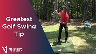 Greatest Golf Swing Tip with Tom Saguto [upl. by Aerbua780]