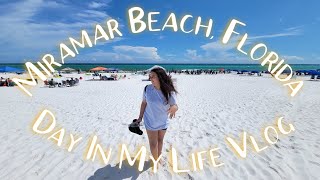 Miramar Beach Fort Walton amp Destin Florida Vacation Day in My Life Vlog Beach Vacation Part 1 30A [upl. by Kenton]