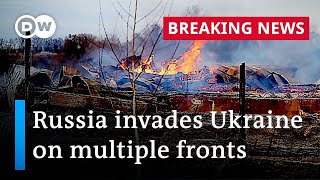 Russias invasion of Ukraine War has returned to Europe  DW News [upl. by Llabmik2]