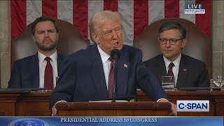 President Trump Addresses Joint Session of Congress [upl. by Aisaim]