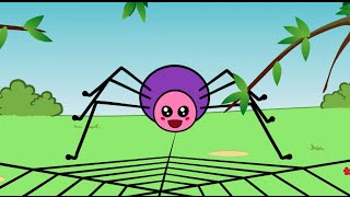 Itsy Bitsy Spider  laraignée Gypsie  comptine pour apprendre langlais [upl. by Inajna16]