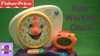 2009 Fisher Price Fun2Learn Teaching Clock learning toy [upl. by Goodrow]