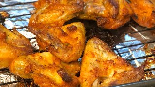 Crispy Oven Baked Chicken Wings Recipe  Baked Chicken Recipe [upl. by Nylatsirk]