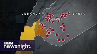 IranIsrael conflict escalates  BBC Newsnight [upl. by Avrenim]