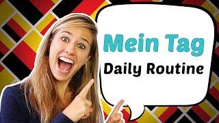 GERMAN LESSON 51 Tagesablauf  Daily Routine in German [upl. by Eadwina]