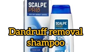 Scalpe pro  Dandruff removal shampoo [upl. by Ranique]