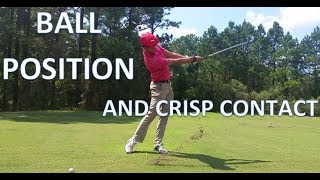 The Best Ball Position for Clean Contact Shot After Shot [upl. by Aluino706]