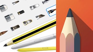 Brushes Guide for Autodesk Sketchbook Mobile [upl. by Eenrahc340]