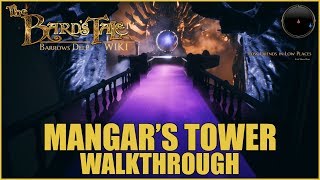 The Bards Tale IV  Mangars Tower Walkthrough [upl. by Nosdivad552]