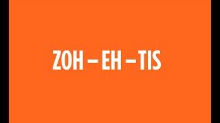 quotHow Do You Say Zoetisquot Pronunciation Video [upl. by Liw]