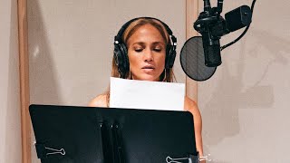 Jennifer Lopez amp Rauw Alejandro – Recording Cambia El Paso BTS [upl. by Aeikan]