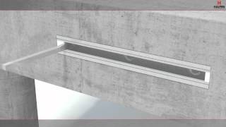 HALFEN Curtain Wall Installation Animation [upl. by Alleyn]