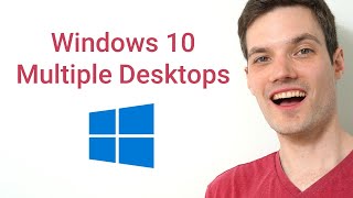 How to use Multiple Desktops on Windows 10 [upl. by Survance819]