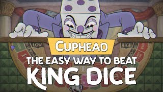 Cuphead King Dice Boss Easy Win No Parry [upl. by Krigsman573]