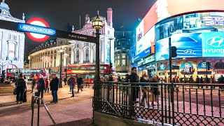 London City Ambience Sounds  Traffic People Piccadilly Circus  White Noise  Ultimate Soundscape [upl. by Kcirddehs535]