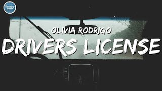 Olivia Rodrigo  drivers license Clean  Lyrics [upl. by Yrekaz]