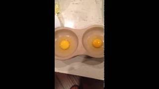 Pampered Chef Stoneware Microwave Egg Cooker [upl. by Rafe]