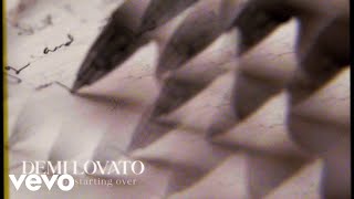 Demi Lovato  The Art Of Starting Over Official Audio Visualizer [upl. by Atnaloj]