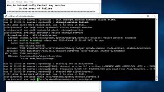 How to Auto Restart Any Linux Service in the event of failure [upl. by Leverick]