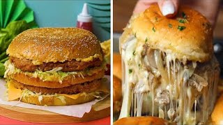 Top 10 Best Burger Recipes Of The Decade [upl. by Erbe589]