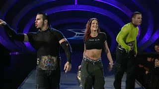 The Hardy Boyz vs Raven amp Tazz WWF Tag Team Titles Match SmackDown October 12 2000 [upl. by Mikahs306]