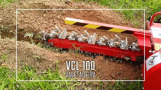 Valetadeira para sistemas de irrigação e cabeamentos  VCL 100 shorts [upl. by Enialedam170]