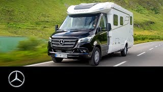 MercedesBenz Sprinter and HYMER Camper vans [upl. by Danby]