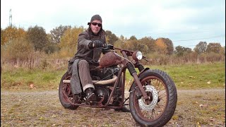 Vintage Old Time Bobber Motorcycles [upl. by Allisan128]