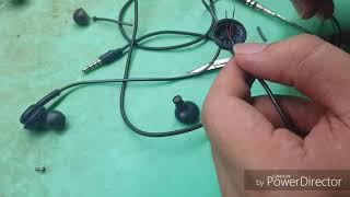 AKG E0IG955 Earphone Repair [upl. by Westfahl]