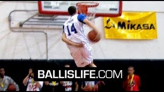 Zach LaVine SHUTS DOWN High School Dunk Contest NASTY Behind The Back amp Reverse Eastbay To Win It [upl. by Durrett]