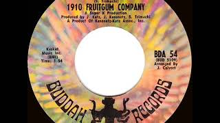 1968 HITS ARCHIVE 1 2 3 Red Light  1910 Fruitgum Company mono 45 [upl. by Yemerej]