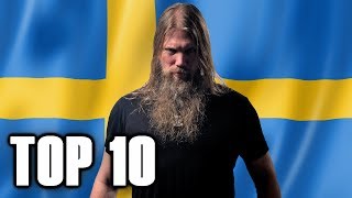 Top 10 SWEDISH METAL Bands 🤘 [upl. by Htebirol902]