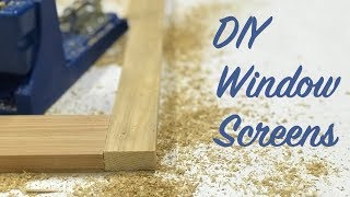 DIY Window Screens [upl. by Evannia229]