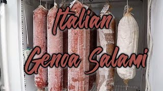 Italian Genoa Salami Step by Step Instructions [upl. by Xila]