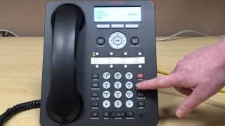 Using the Avaya 1408 Desktop Phone [upl. by Shatzer]