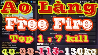 Free Fire  AO LÀNG FREE FIRE 40  150 KC   13072024 [upl. by Letsyrk455]