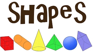 3d Shapes for Children [upl. by Trumann]