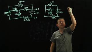 Circuits 1  Thevenin Equivalent Circuit  Example [upl. by Ddahc]