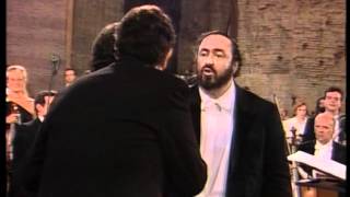 quotO Sole Mioquot Pavarotti Carreras Domingo  Rome 1990  DVD quality [upl. by Burnham769]