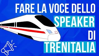 Come fare la voce dello speaker di Trenitalia con app o dal browser [upl. by Ericka]