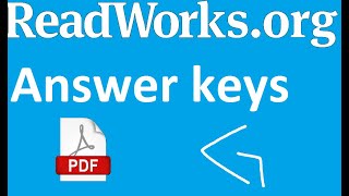 How to get ReadWorks Answer Keys for School [upl. by Raseac]