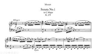 Mozart Piano Sonata No 1 in C major K279 Gould [upl. by Kampmann]