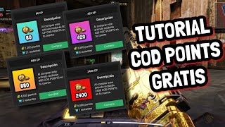 Tutorial de cómo canjear tus COD Points gratis [upl. by Raina]