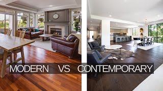 Modern vs contemporary designs [upl. by Clyde]