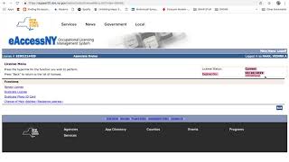 How to do a License Renewal in NYS [upl. by Nataline]