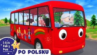 Czerwony autobus  Koła autobusu  Piosenki dla dzieci po polsku  30 minut  Little Baby Bum [upl. by Yolanda]