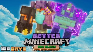 I Survived 100 Days in Better Minecraft Skyblock [upl. by Cohdwell]