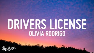 Olivia Rodrigo – drivers license Lyrics [upl. by Atteragram890]